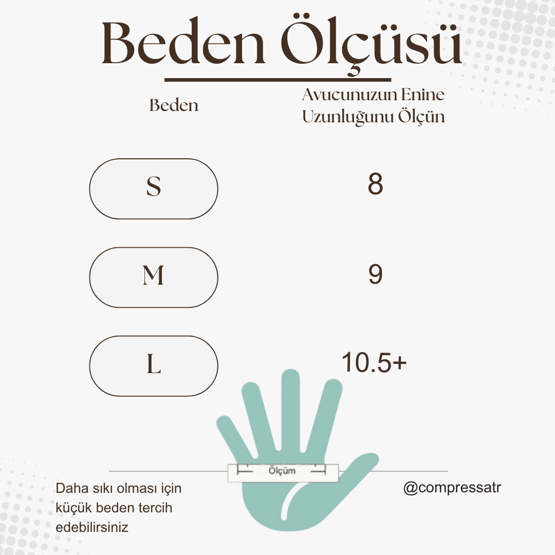 Compressa™ Bambu El Kompresyon Bandı