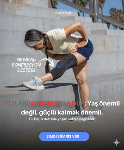 Profesyonel Eklem Destekleyici Kompresyonlu Dizlik
