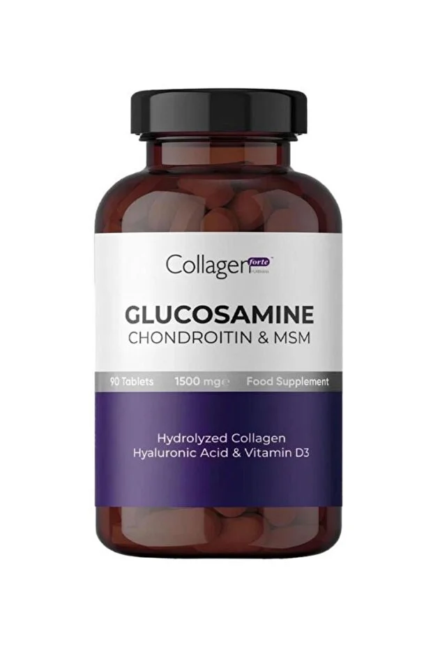 Eklem ve Kıkırdak Güçlendirici Gıda Takviyesi Glukozamin + Vitamin D3, 90 Tablet
